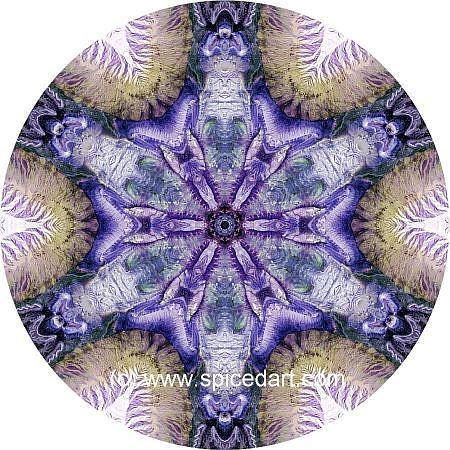 Mandala Art Print - Mexico-Coahuila 06