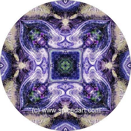 Mandala Art Print - Mexico-Coahuila 10