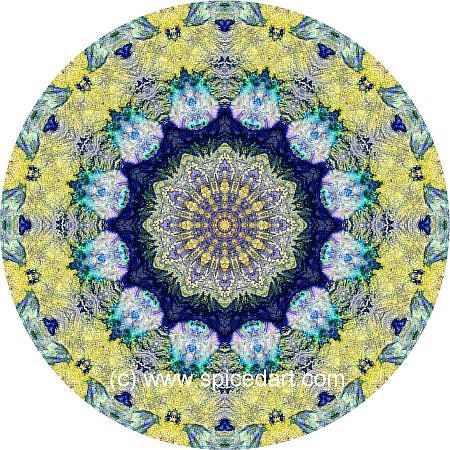 Kaleidoscope Art Print - Morocco-Atlas Mts 05