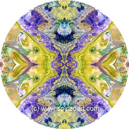 Earth Mandala Art - Morocco-Atlas Mts 07