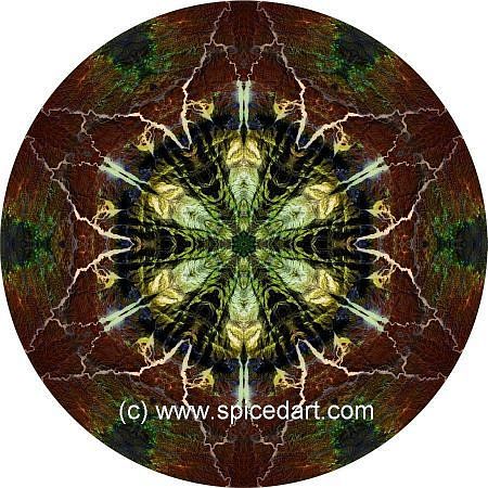 Gaia Mandala Art - Namib Desert-Massif 03