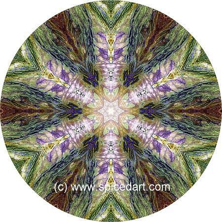 Kaleidoscope Art Print - Pakistan-Sulaiman Mts 01