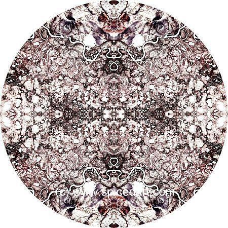 Kaleidoscope Art Print - Russia-Mayn River 01