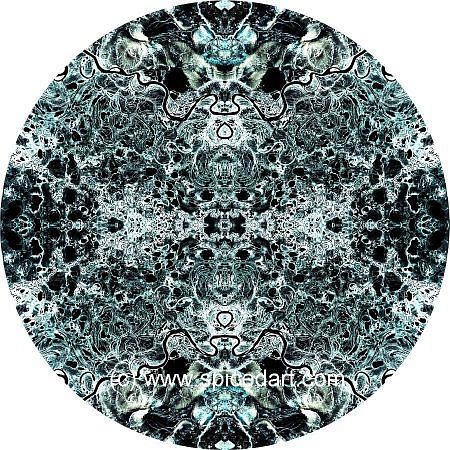 Mandala Art Print - Russia-Mayn River 02