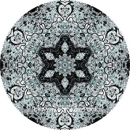Mandala Art Print - Russia-Mayn River 06