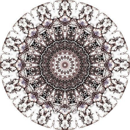Kaleidoscope Art Print - Russia-Mayn River 07