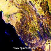 Mandala Art Print - Ancient Lava Field Source Image Image