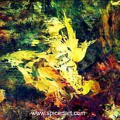 Mandala Art Print - Australia-Fire Scars Source Image