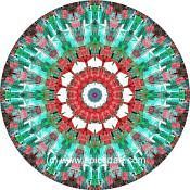 Mandala Art Print Bolivia-Deforestation 02