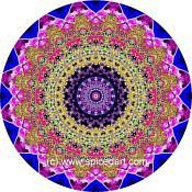 Mandala Art Print Cabo San Antonio 01