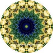 Mandala Art Print Chile-Andes Mts 01