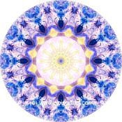 Mandala Art Print Chile-Andes Mts 03