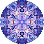 Mandala Art Print Chile-Andes Mts 06
