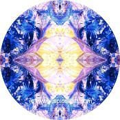 Mandala Art Print Chile-Andes Mts 07