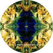 Mandala Art Print Chile-Andes Mts 08