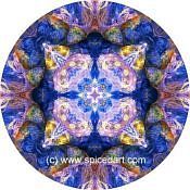 Mandala Art Print Chile-Andes Mts 09
