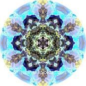 Mandala Art Print Chilean Volcanoes 01