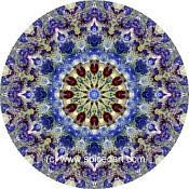 Mandala Art Print Chilean Volcanoes 04