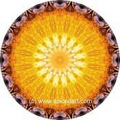 Mandala Art Print China-Alluvial Fan 01