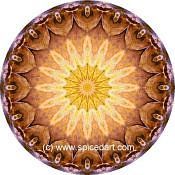 Mandala Art Print China-Alluvial Fan 06