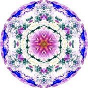 Mandala Art Print China-Bogda Mts 05