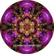 Mandala Art Print China-Bogda Mts 09