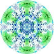 Mandala Art Print China-Bogda Mts 10