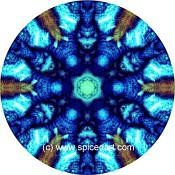 Mandala Art Print Clouds-Aleutian Islands 01