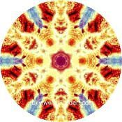Mandala Art Print Clouds-Aleutian Islands 02