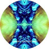 Mandala Art Print Clouds-Aleutian Islands 05