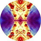 Mandala Art Print Clouds-Aleutian Islands 06