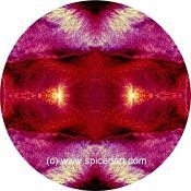 Mandala Art Print Clouds-Aleutian Islands 08