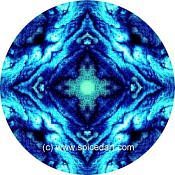 Mandala Art Print Clouds-Aleutian Islands 09