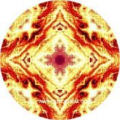 Mandala Art Print Clouds-Aleutian Islands 10
