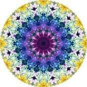 Mandala Art Print Ghadamis River 03