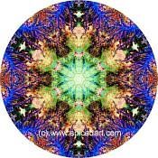 Mandala Art Print Ghadamis River 10