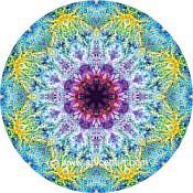 Mandala Art Print Ghadamis River 13
