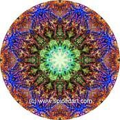 Mandala Art Print Ghadamis River 14