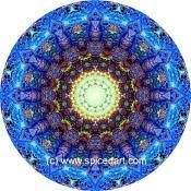 Mandala Art Print Ghadamis River 18