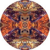 Mandala Art Print Australia-Gosses Bluff 03