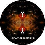 Mandala Art Print Greenland Glaciers 02