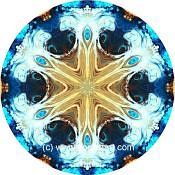 Mandala Art Print Iran-Dasht-e Kavir 03