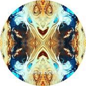 Mandala Art Print Iran-Dasht-e Kavir 05