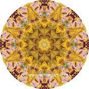 Mandala Art Print Iran-Salt Desert 03