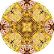 Mandala Art Print Iran-Salt Desert 07