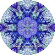 Mandala Art Print Iran-Zagros Mts 02