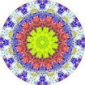 Mandala Art Print Lake Amadeus 01