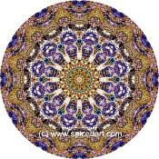 Mandala Art Print MacDonnell Ranges 02