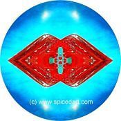 Mandala Art Print Mexico-Campeche 01