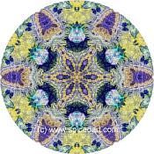 Mandala Art Print Morocco-Atlas Mts 02